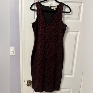 Michael Kors Lace Midi Dress